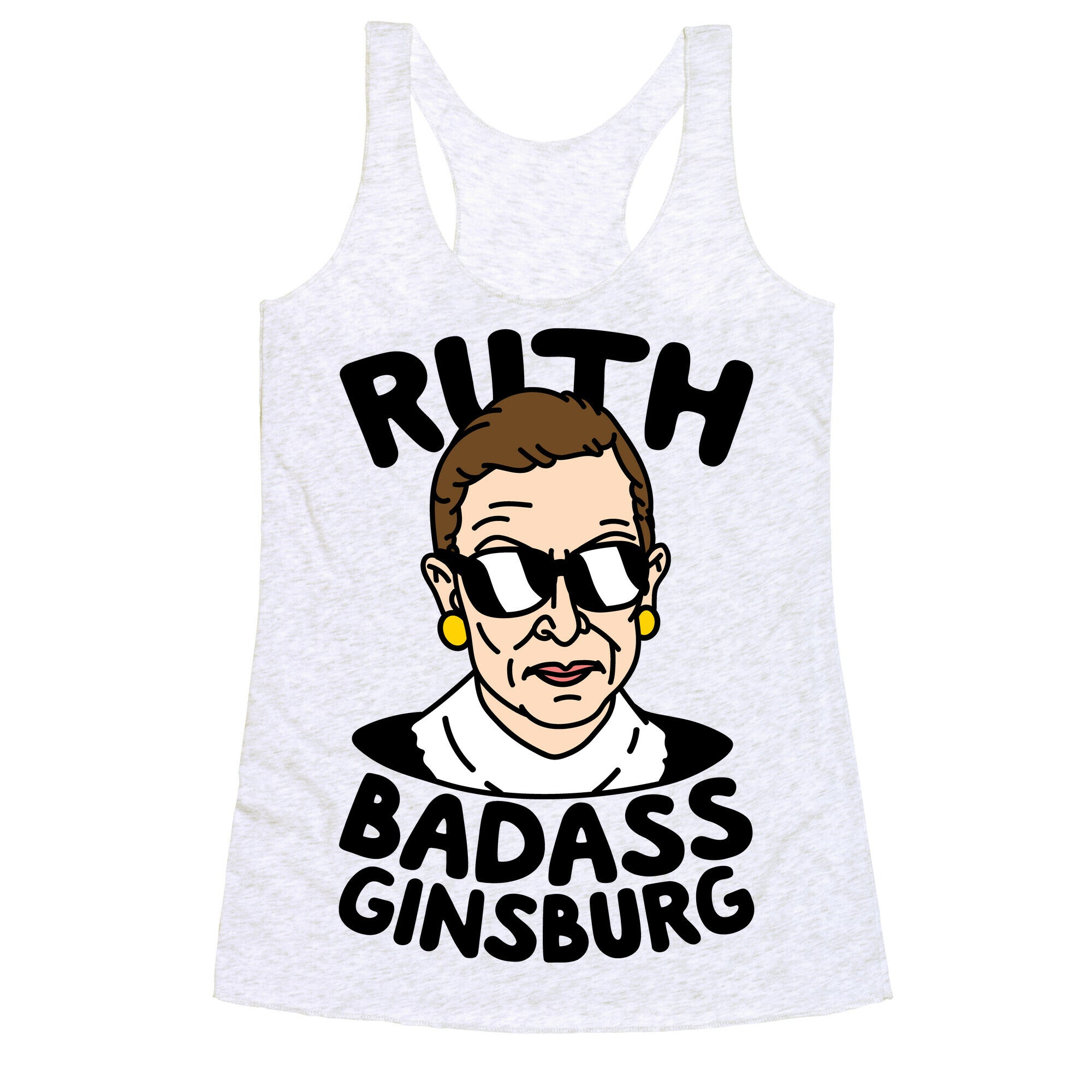 Ruth Badass Ginsburg Racerback Tank